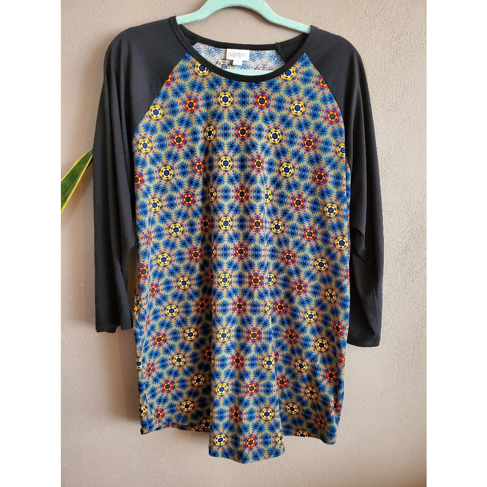 Colorful Lularoe Randy Top